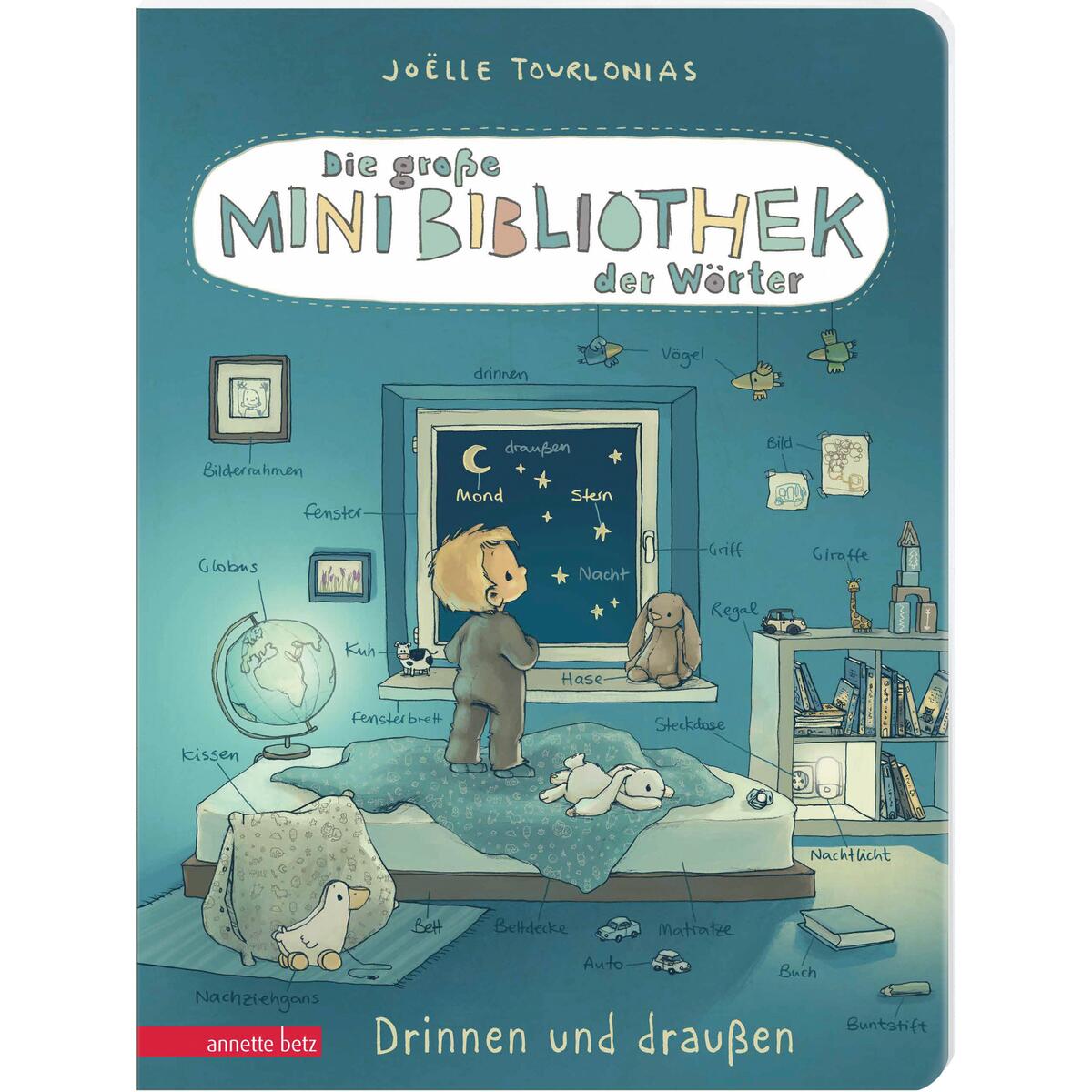 Die große Mini-Bibliothek der Wörter - Drinnen und draußen: Pappbilderbuch für K... Die große Mini-Bibliothek der Wörter - Drinnen und draußen: Pappbilderbuch für K... von Betz, Annette