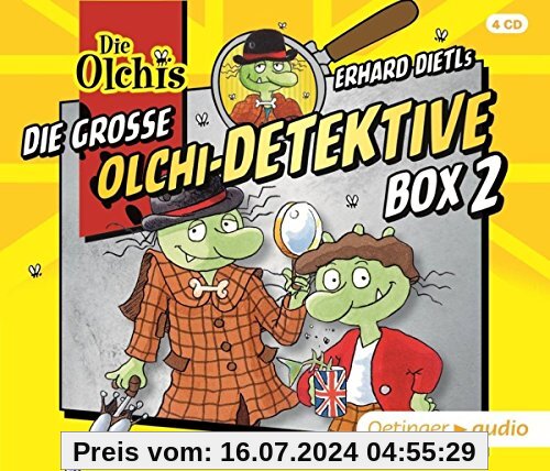 Die große Olchi-Detektive Box 2 (4CD): Hörspiele, ca. 178 min.