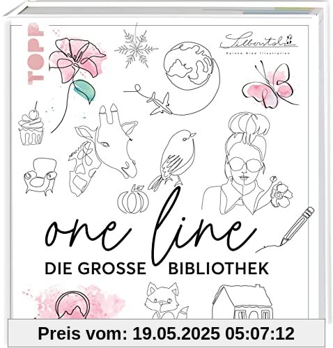 Die große One Line Bibliothek: Vielfältige Inspiration für dein Line Art Kunstwerk Die große One Line Bibliothek: Vielfältige Inspiration für dein Line Art Kunstwerk