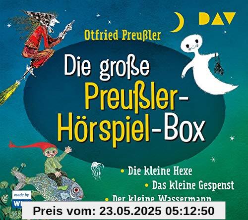 Die große Preußler-Hörspiel-Box: Die kleine Hexe – Der kleine Wassermann – Das kleine Gespenst. Hörspiele (6 CD)