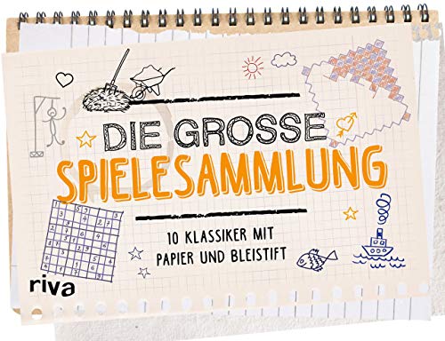 Die große Spielesammlung: 10 Klassiker mit Papier und Bleistift