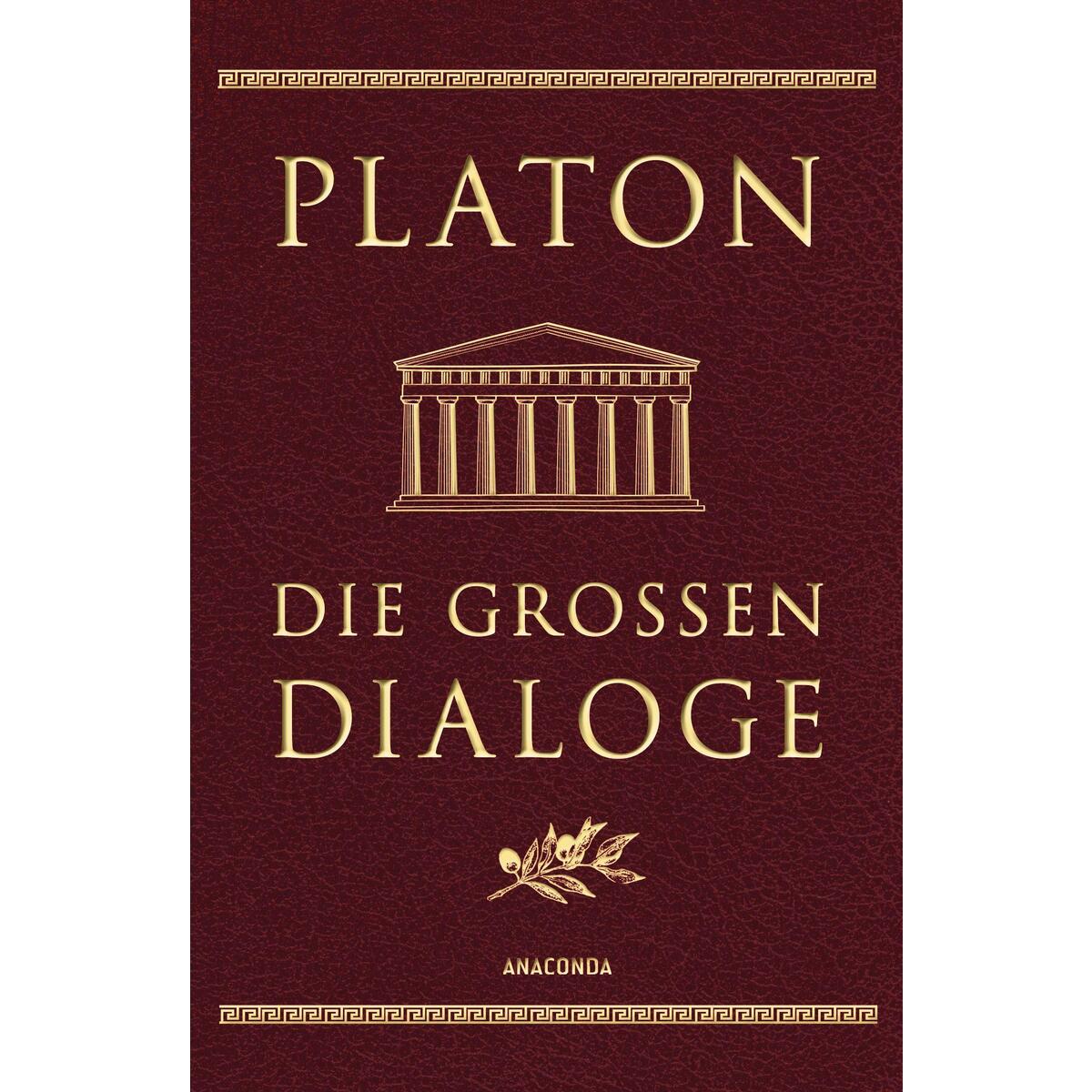 Die großen Dialoge (Cabra-Lederausgabe) von Anaconda Verlag