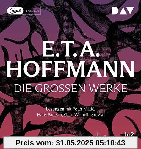 Die großen Werke: Lesungen mit Gerd Wameling, Peter Matic, Hans Paetsch u.v.a. (4 mp3-CDs)
