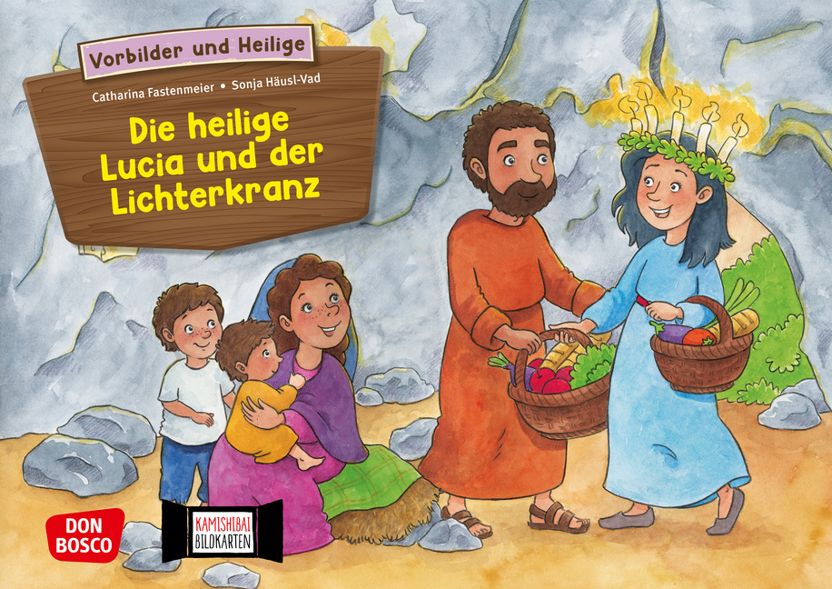 Die heilige Lucia und der Lichterkranz. Kamishibai Bildkartenset. Die heilige Lucia und der Lichterkranz. Kamishibai Bildkartenset. von Don Bosco Medien