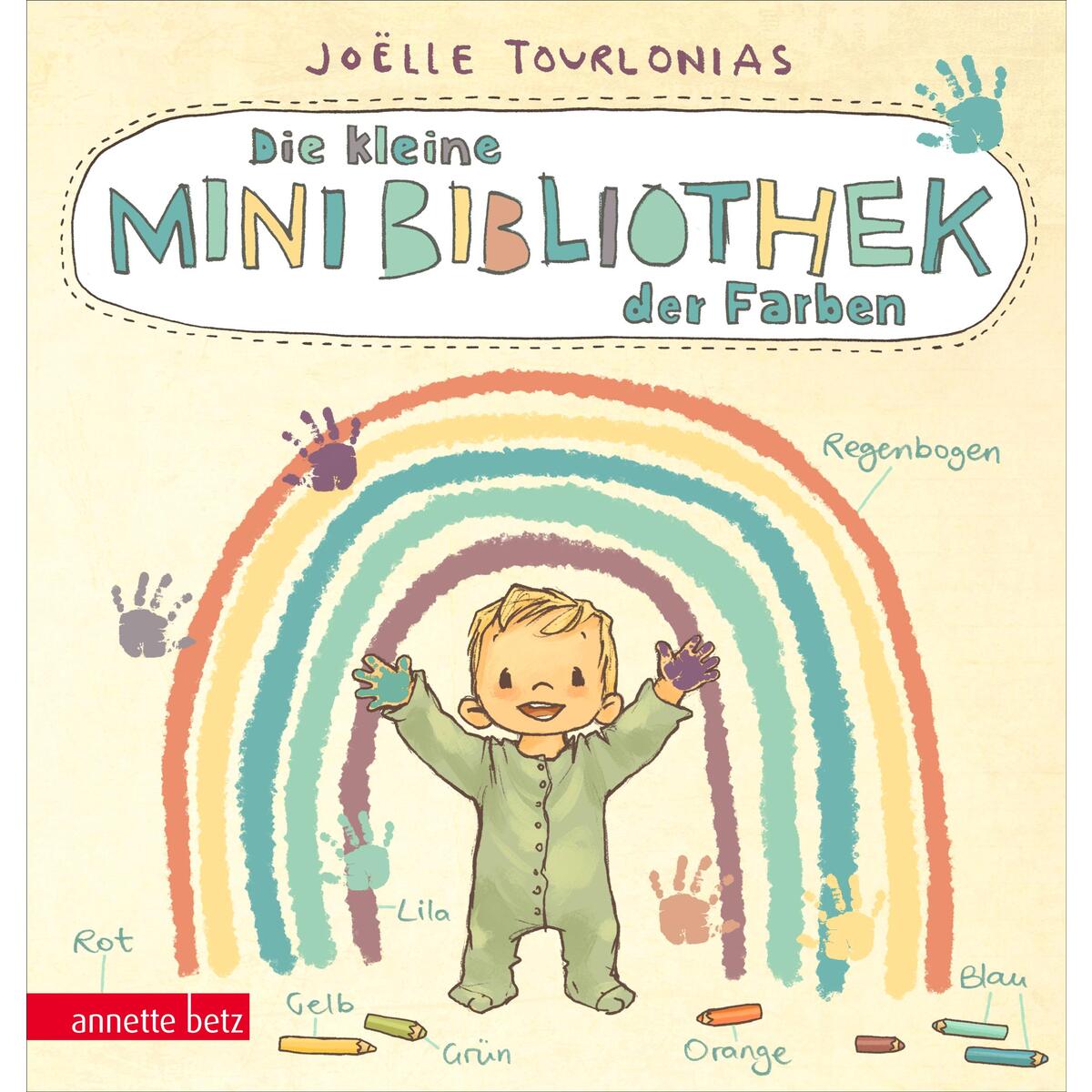 Die kleine Mini-Bibliothek der Farben - Ein Pappbilderbuch Farben-Lernen (Die Mi... von Betz, Annette