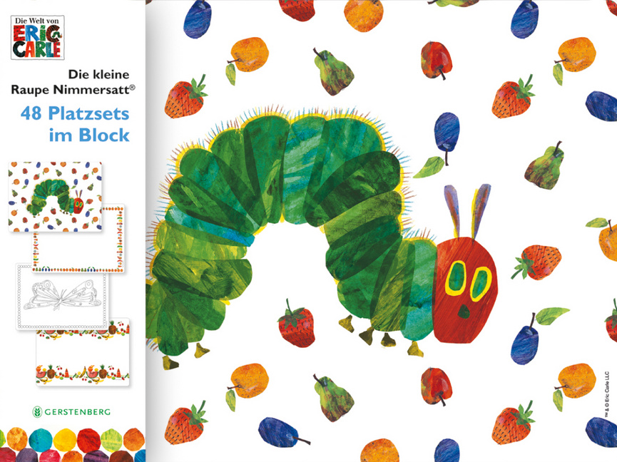 Die kleine Raupe Nimmersatt - Platzsets von Gerstenberg Verlag