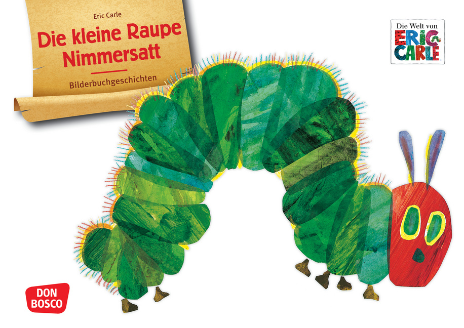 Die kleine Raupe Nimmersatt. Kamishibai Bildkartenset Die kleine Raupe Nimmersatt. Kamishibai Bildkartenset von Don Bosco Medien