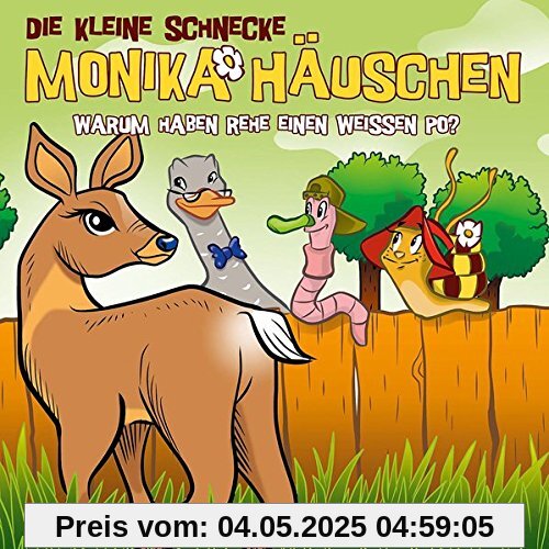 Die kleine Schnecke Monika Häuschen - CD / 50: Warum haben Rehe einen weißen Po? Die kleine Schnecke Monika Häuschen - CD / 50: Warum haben Rehe einen weißen Po?