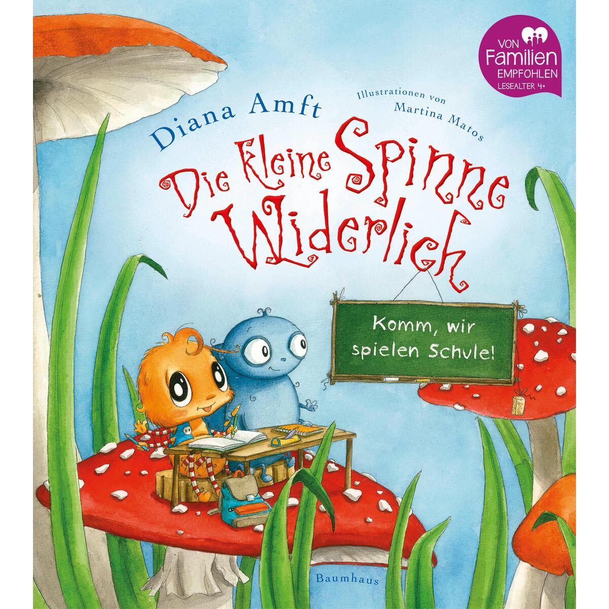 Die kleine Spinne Widerlich 05 - Komm, wir spielen Schule! von Baumhaus Verlag GmbH