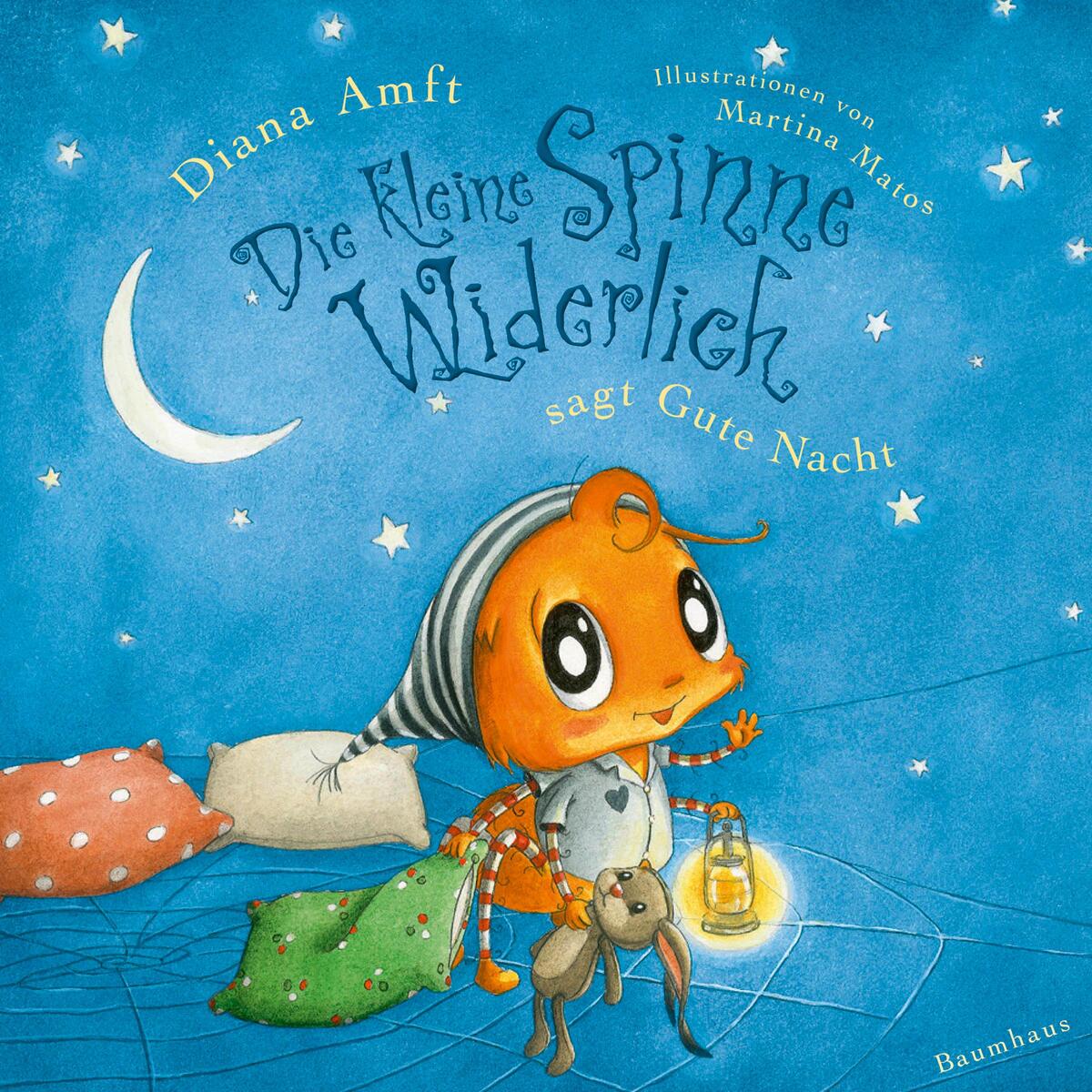 Die kleine Spinne Widerlich sagt Gute Nacht (Pappbilderbuch) von Baumhaus Verlag GmbH