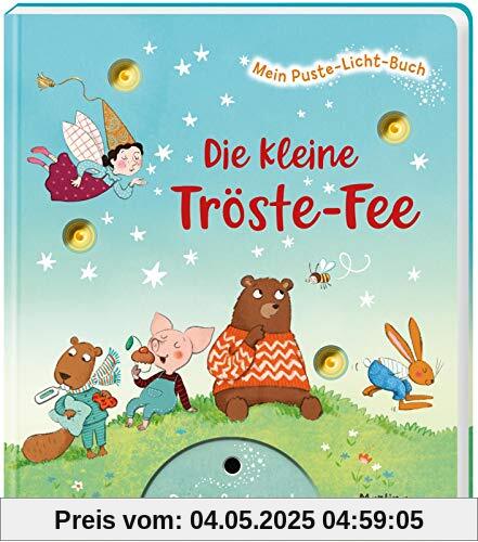 Die kleine Tröste-Fee: | Pappebuch mit Puste-Licht und LED-Lämpchen, Mitmachbuch für Kinder ab 18 Monaten (Mein Puste-Licht-Buch)