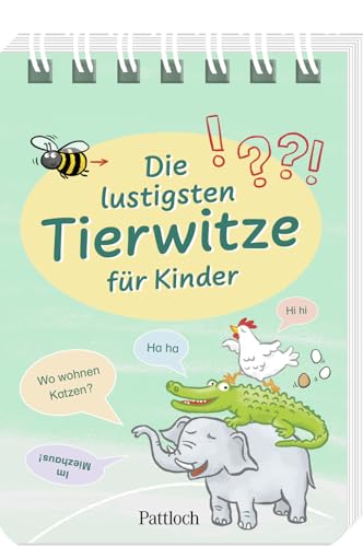 Die lustigsten Tierwitze für Kinder: Witzebuch für Erstleser ab 6 Jahren (Kleine Geschenke zur Einschulung & für die Schultüte)