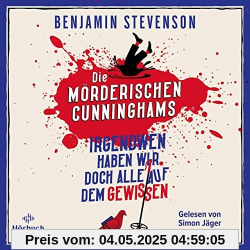 Die mörderischen Cunninghams: Irgendwen haben wir doch alle auf dem Gewissen: 2 CDs | MP3 CD - Agatha Christie meets Knives Out meets Der ... von Krimiklassikern (Die Cunninghams, Band 1)