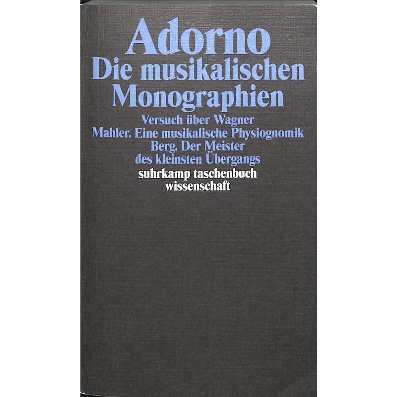 Die musikalischen Monographien Die musikalischen Monographien
