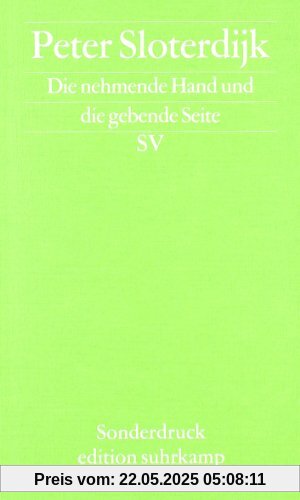 Die nehmende Hand und die gebende Seite: Beiträge zu einer Debatte über die demokratische Neubegründung von Steuern: Beiträge zu einer Debatte über ... von Steuern. Sonderdruck der edition suhrkamp Die nehmende Hand und die gebende Seite: Beiträge zu einer Debatte über die demokratische Neubegründung von Steuern: Beiträge zu einer Debatte über ... von Steuern. Sonderdruck der edition suhrkamp