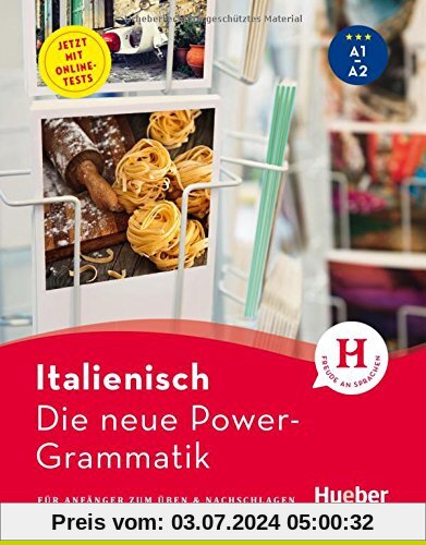 Die neue Power-Grammatik Italienisch: Buch mit Onlinetests