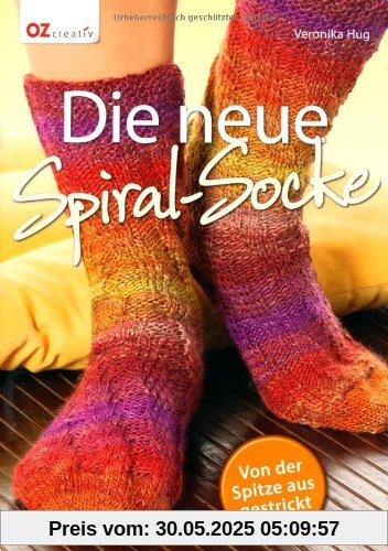 Die neue Spiral-Socke: Von der Spitze aus gestrickt