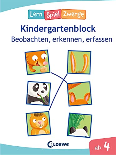 Die neuen LernSpielZwerge - Beobachten, erkennen, erfassen: Kindergartenblock zur Förderung der Kombinationsfähigkeit ab 4 Jahre Die neuen LernSpielZwerge - Beobachten, erkennen, erfassen: Kindergartenblock zur Förderung der Kombinationsfähigkeit ab 4 Jahre