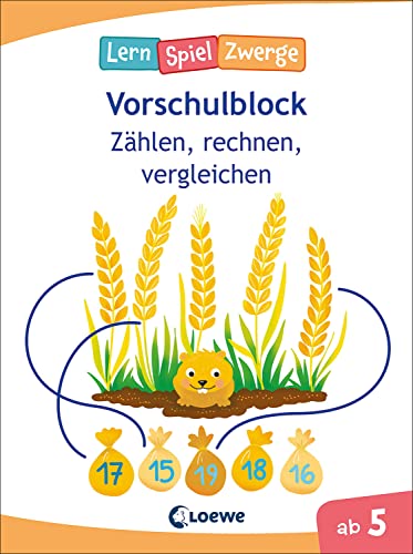 Die neuen LernSpielZwerge - Zählen, rechnen, vergleichen: Vorschulblock ab 5 Jahren - Lernspiele und Übungen für Kindergarten und Vorschule Die neuen LernSpielZwerge - Zählen, rechnen, vergleichen: Vorschulblock ab 5 Jahren - Lernspiele und Übungen für Kindergarten und Vorschule