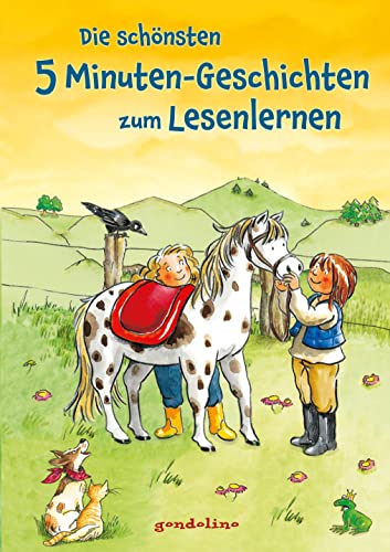 Die schönsten 5 Minuten-Geschichten zum Lesenlernen: Erstlesebuch mit kurzen Abenteuern für Kinder ab 5 Jahren