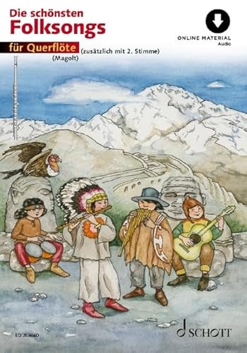 Die schönsten Folksongs: 1-2 Flöten. (Umrüster-Konsolidierung)