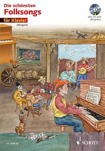 Die schönsten Folksongs: Klavier. Die schönsten Folksongs: Klavier.