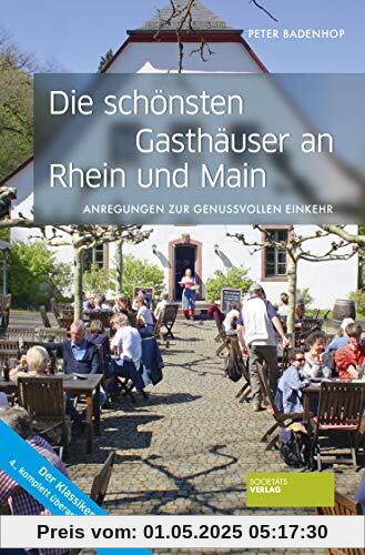 Die schönsten Gasthäuser an Rhein und Main. Restaurantführer. Kulinarisch unterwegs in der Metropol-Region Rhein-Main. Tipps zur genussvollen Einkehr in und um Frankfurt. 4. akt. Auflage.