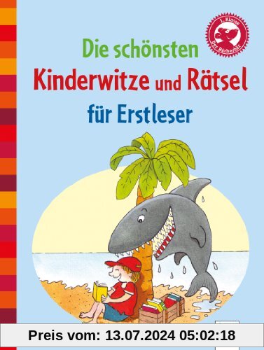 Die schönsten Kinderwitze und Rätsel für Erstleser: Der Bücherbär: Kleine Geschichten (Sammelband)