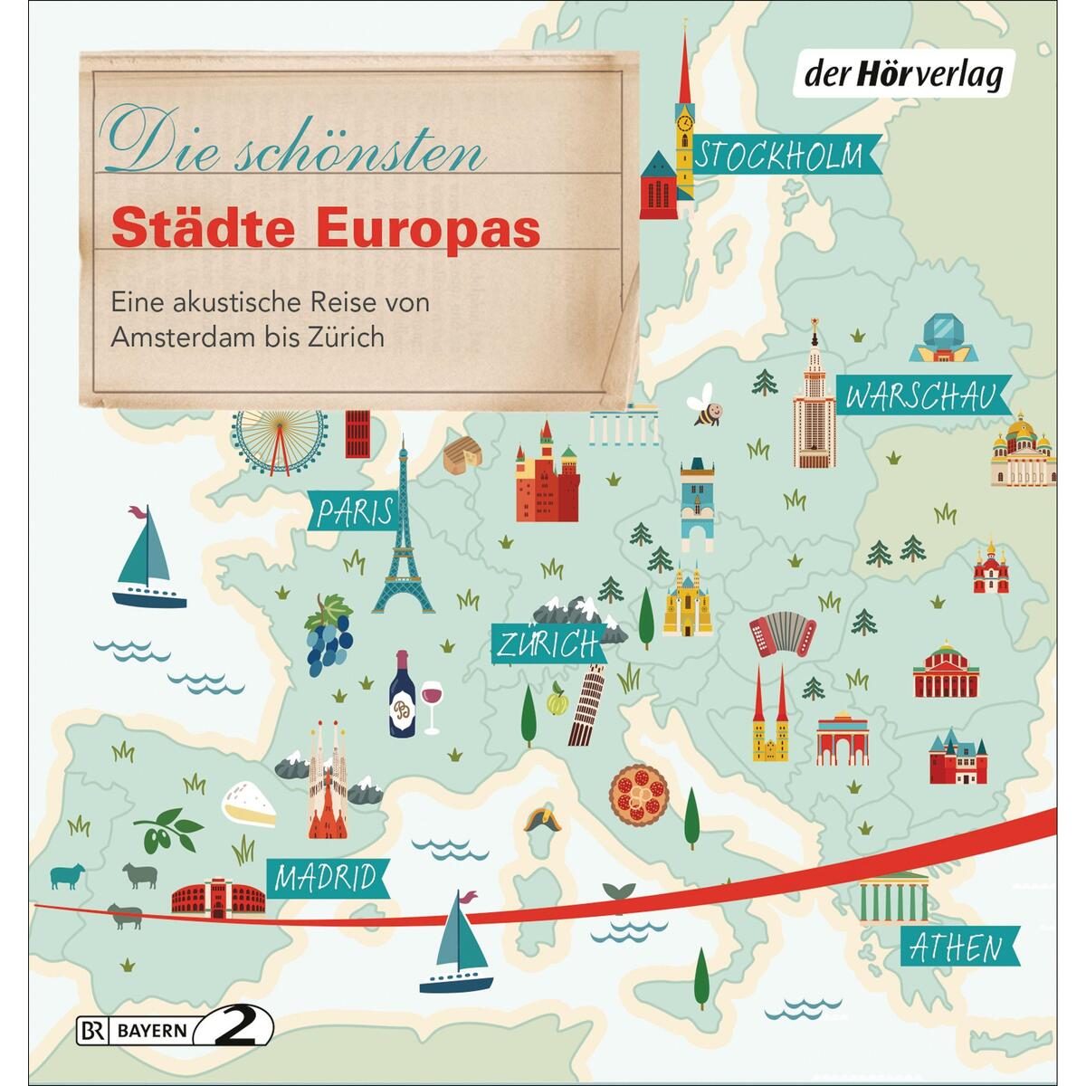 Die schönsten Städte Europas von Hoerverlag DHV Der