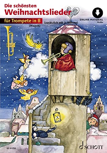 Die schönsten Weihnachtslieder: sehr leicht bearbeitet. 1-2 Trompeten. (Umrüster-Konsolidierung) von Schott Publishing