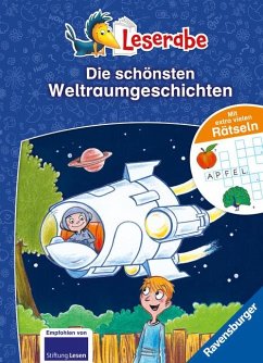 Die schönsten Weltraumgeschichten mit extra vielen Rätseln - Leserabe ab 1. Klasse - Erstlesebuch für Kinder ab 6 Jahren von Ravensburger Verlag