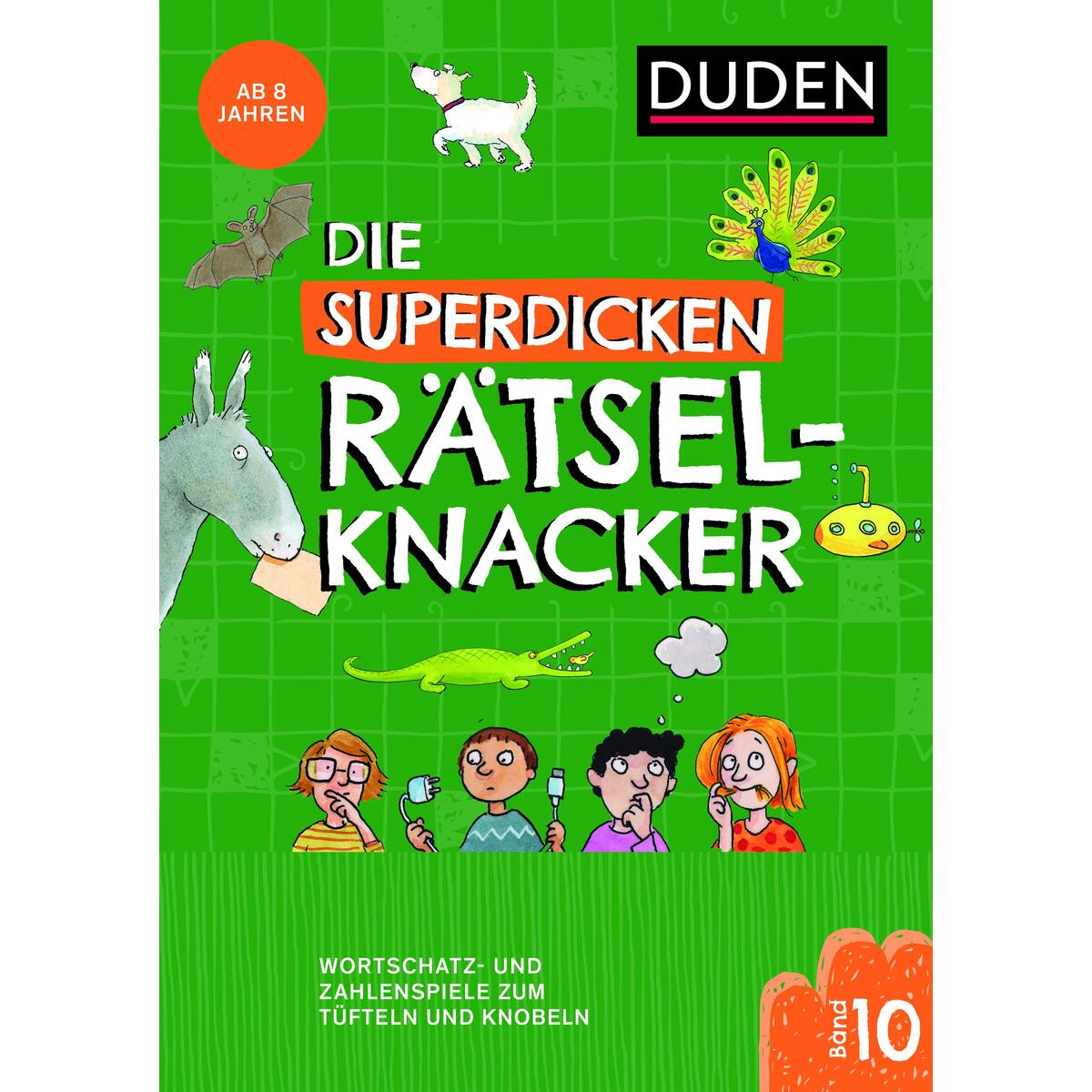 Die superdicken Rätselknacker - ab 8 Jahren (Band 10) von Bibliograph. Instit. GmbH
