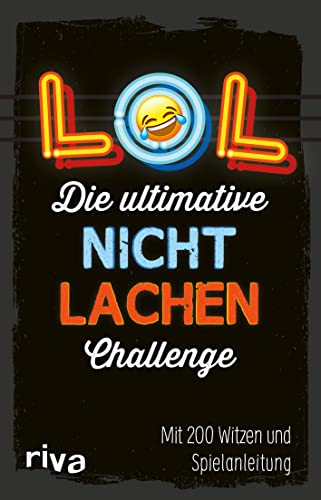 LOL – Die ultimative Nicht-lachen-Challenge: Mit 200 Witzen und Spielanleitung. Mit den besten Witzen, Flachwitzen, Scherzfragen für Kinder, Erwachsene. Ab 8 Jahren. Das Partyspiel LOL – Die ultimative Nicht-lachen-Challenge: Mit 200 Witzen und Spielanleitung. Mit den besten Witzen, Flachwitzen, Scherzfragen für Kinder, Erwachsene. Ab 8 Jahren. Das Partyspiel