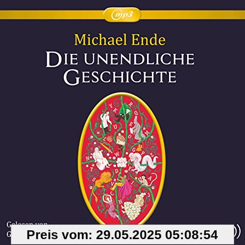 Die unendliche Geschichte: Ungekürzte mp3-Ausgabe: 2 CDs Die unendliche Geschichte: Ungekürzte mp3-Ausgabe: 2 CDs