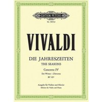 Die vier Jahreszeiten: Konzert für Violine, Streicher und Basso continuo f-Moll op. 8 Nr. 4 RV 297 'Der Winter'