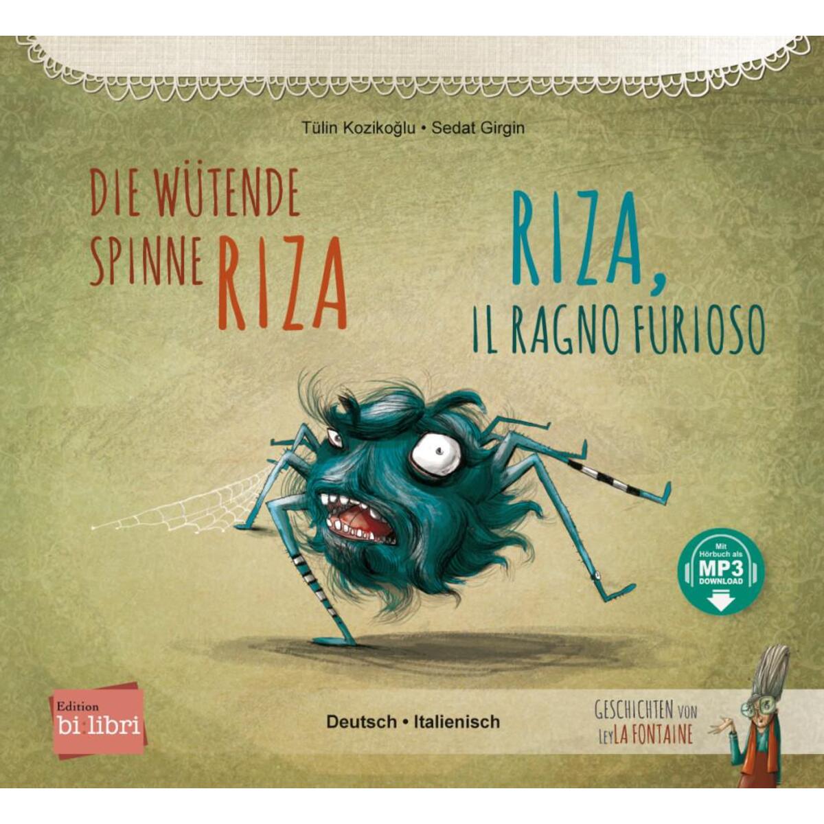 Die wütende Spinne Riza (Deutsch-Italienisch) Die wütende Spinne Riza (Deutsch-Italienisch) von Hueber Verlag GmbH