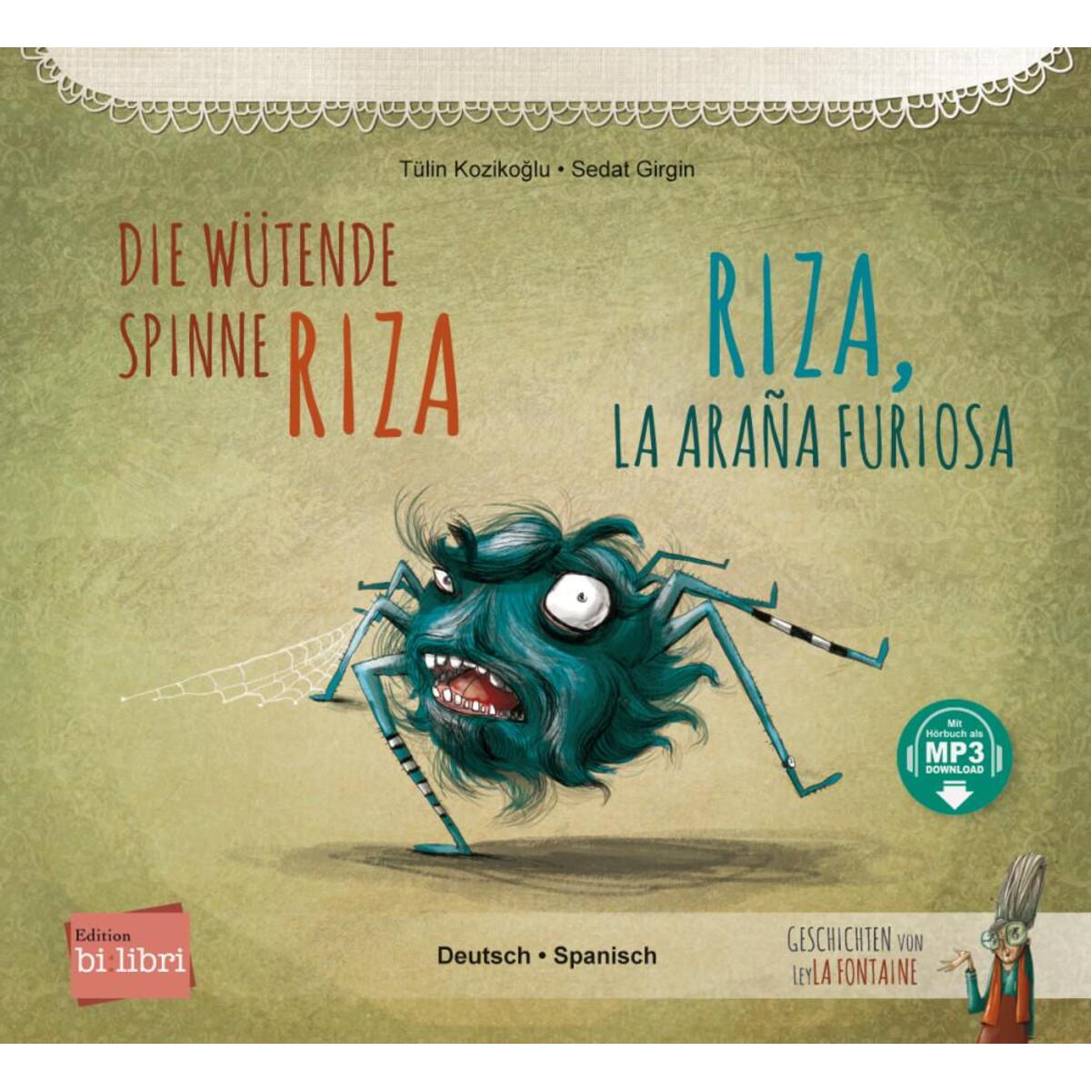Die wütende Spinne Riza (Deutsch-Spanisch) Die wütende Spinne Riza (Deutsch-Spanisch) von Hueber Verlag GmbH