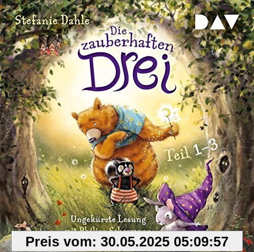 Die zauberhaften Drei (Teil 1–3): Ungekürzte szenische Lesungen mit Musik mit Philipp Schepmann (1 CD)