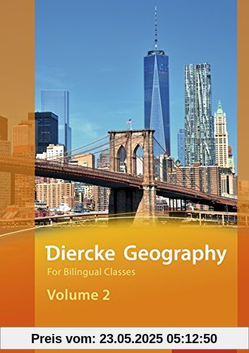 Diercke Geography For Bilingual Classes: Diercke Geography Bilingual - Ausgabe 2015: Volume 2 Workbook (Kl. 9/10)