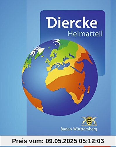 Diercke Weltatlas - Aktuelle Ausgabe: Heimatteil Baden-Württemberg