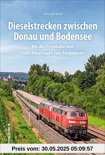 Dieselstrecken zwischen Donau und Bodensee. Mit der Eisenbahn vom Südschwarzwald zum Forggensee, beeindruckende Aufnahmen dokumentieren den ... Forggensee (Sutton - Auf Schienen unterwegs)