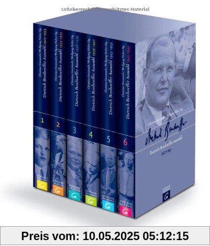 Dietrich Bonhoeffer Auswahl: 6 Bde.