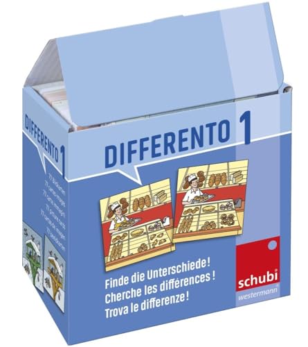 Differento 1: Bilderbox (Differento: Finde die Unterschiede!) von SCHUBI Lernmedien