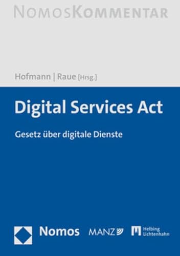Digital Services Act: Gesetz über digitale Dienste von Nomos