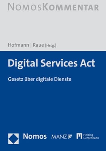 Digital Services Act: Gesetz über digitale Dienste von Nomos