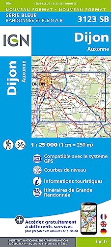 3123SB Dijon Est.Auxonne (Série Bleue, Band 3123)