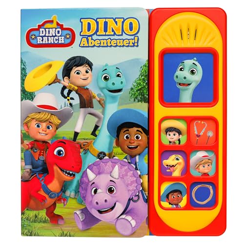 Dino Ranch - Dino-Abenteuer! - Soundbuch - Pappbilderbuch mit 7 dinotastischen Geräuschen Dino Ranch - Dino-Abenteuer! - Soundbuch - Pappbilderbuch mit 7 dinotastischen Geräuschen