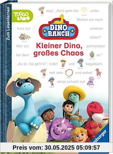 Dino Ranch: Kleiner Dino, großes Chaos: Zum Lesenlernen