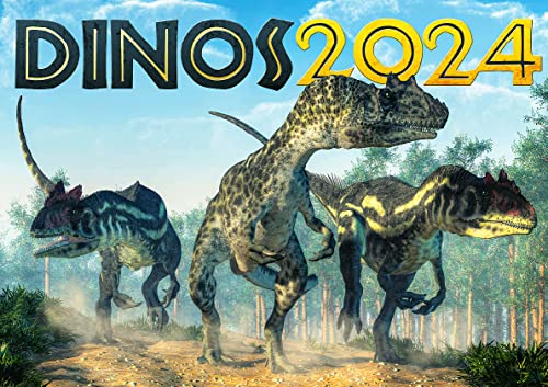 Dinos 2024: Dinosaurier Kalender von ML Publishing LLC
