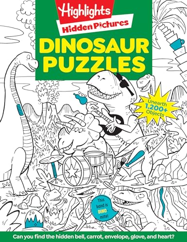 Dinosaur Puzzles (Highlights Hidden Pictures) von Highlights Press